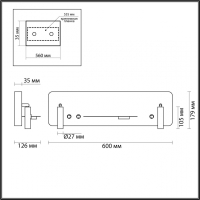 Настенный светильник Lumion Ledio Cosi 5684/10WL