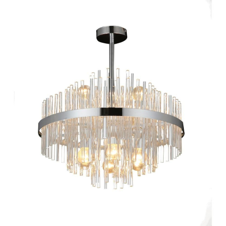 Люстра на штанге с лампочками Omnilux OML-69207-06+Lamps