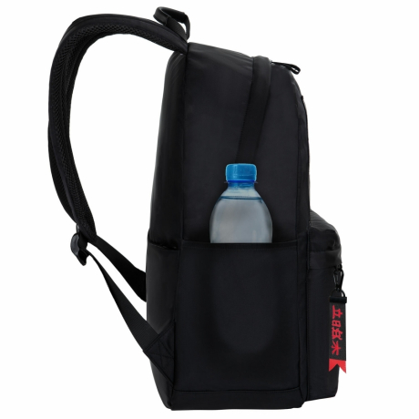 Нарушена упаковка!  <723195> Рюкзак BRAUBERG FASHION CITY универсальный, карман-антивор, Anime Girl, черный, 44х31х16 см, 272568