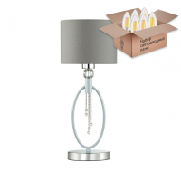 Настольная лампа с лампочкой Lumion Santiago 4515/1T+Lamps Е27 Свеча