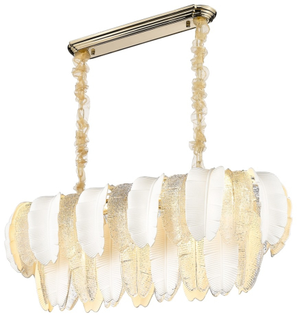 Люстра подвесная со светодиодными лампочками E14, комплект от Lustrof. №309987-623211