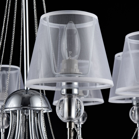 Люстра на штанге Freya Beverly (FR661-08-N) FR5661-PL-08-CH