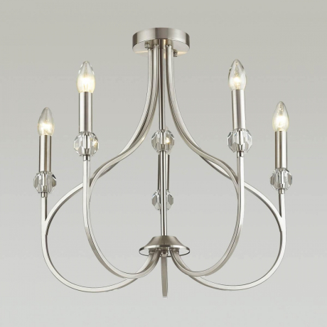 Люстра потолочная со светодиодными лампочками E14, комплект от Lustrof. №258523-627278