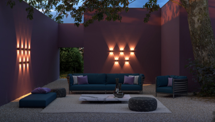 Уличный светодиодный светильник Maytoni Outdoor O417WL-L6B3K