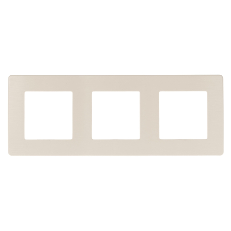 Рамка 3-постовая ЭРА 12 сатин слоновая кость 12-5103-02 Б0052520