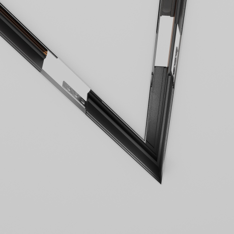 Соединитель угловой L-образный для треков Maytoni Technical Accessories for Exility TRA034CLS-42B