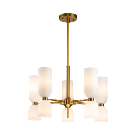 Люстра с лампочками, подвесная, комплект от Lustrof. №286109-617112