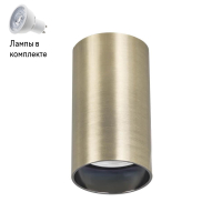 Светильник точечный с Led лампочками в комплекте CRYSTAL LUX CLT 015C BZ-BL+Lamps