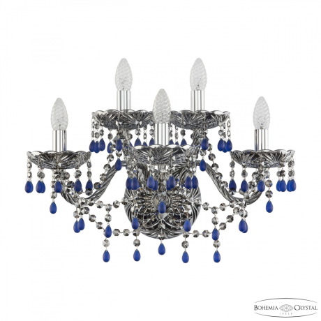 Бра Bohemia Ivele Crystal 1410B/3+2/195/XL Ni V3001 M781