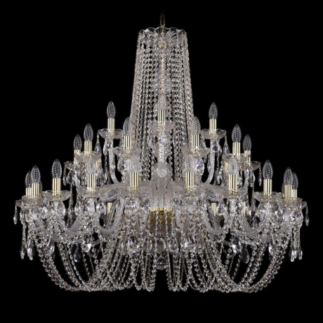 1402/20+10+5/360/G Подвесная люстра Bohemia Ivele