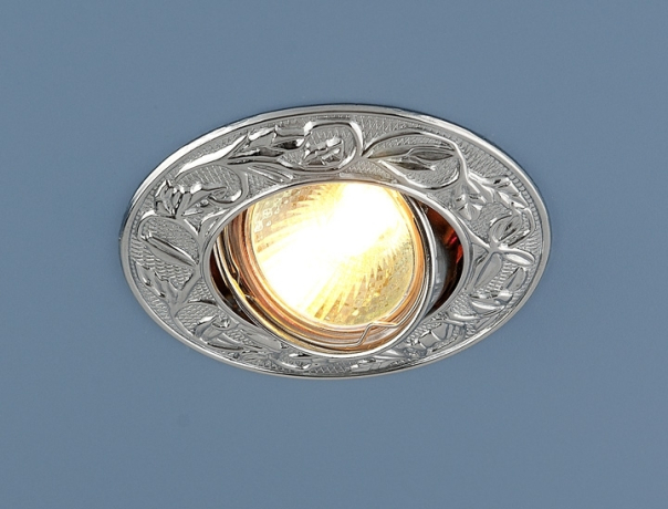 Нарушена упаковка.  <63184>  Встраиваемый поворотный точечный светильник Elektrostandard 4607138149210 (a032273) 711  MR16 CH хром