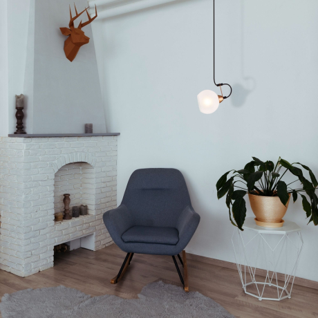 Подвесной светильник Eurosvet Bounce 50175/1 черный a045098