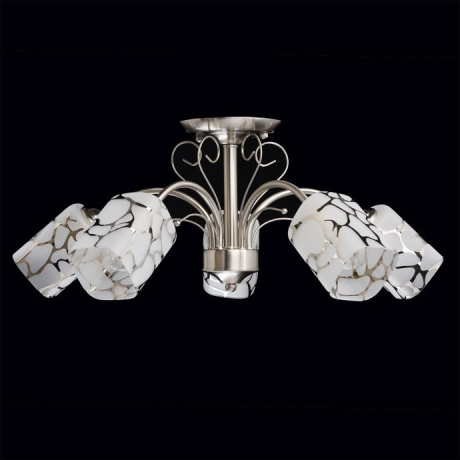 Потолочная люстра со светодиодными лампочками E14, комплект от Lustrof. №17897-66756