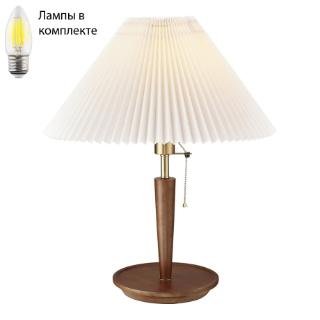 Настольная лампа с Led лампочками в комплекте Velante 531-704-01+Lamps