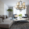 Подвесная люстра DIVINARE PORTA с поддержкой Алиса 5933/01 LM-8-A