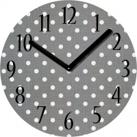 Нарушена упаковка.  <164880> Часы настенные ''Точки'' Innova  (W09671) Б0033299