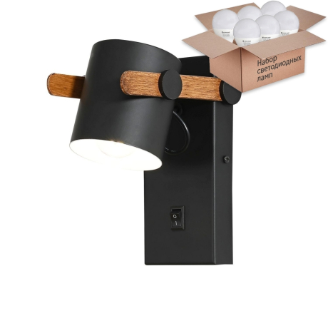 Спот с лампочкой F-Promo Scandy 3004-1W+Lamps E27 P45