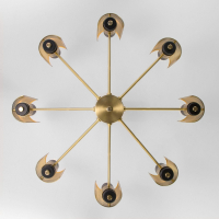 Потолочная люстра Eurosvet Grino 70139/8 латунь (a057941)