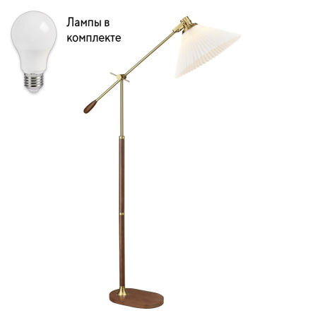 Торшер с Led лампочками в комплекте Velante 532-705-01+Lamps