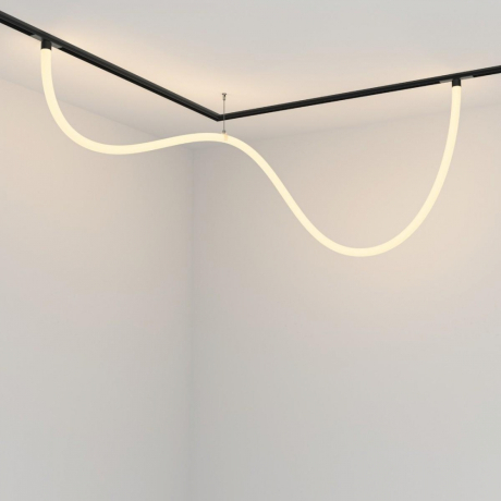 Трековый LED светильник 50W 3000К для магнитного шинопровода Maytoni Technicall Tau TR101-2-50W3K-B