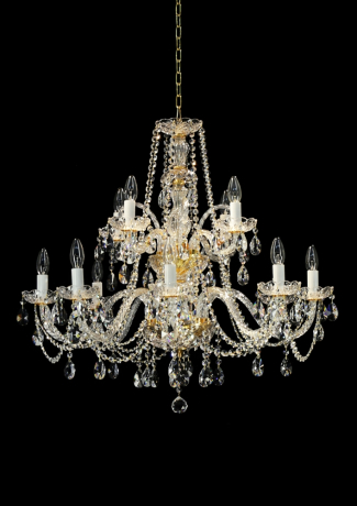 Подвесная люстра с хрусталем ArtisLuce 93386