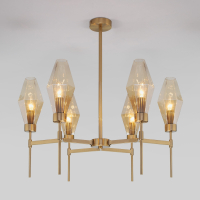Люстра на штанге Eurosvet 60143/6 латунь (a061936)