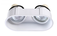 Встраиваемый светильник с лампочками Novotech Cloud 370564+Lamps Gu10
