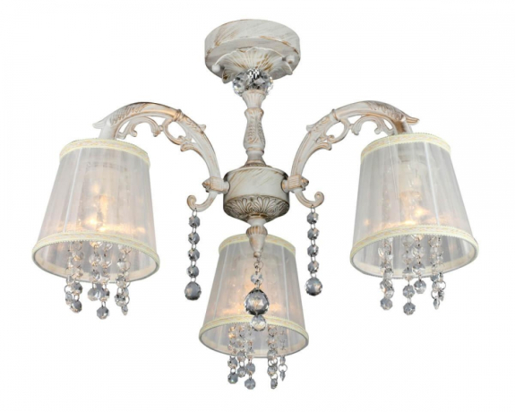 Люстра с поддержкой Алисы потолочная Omnilux OML-30007-03-A