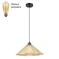 Светильник подвесной с Led лампочками в комплекте Velante 529-716-01+Lamps