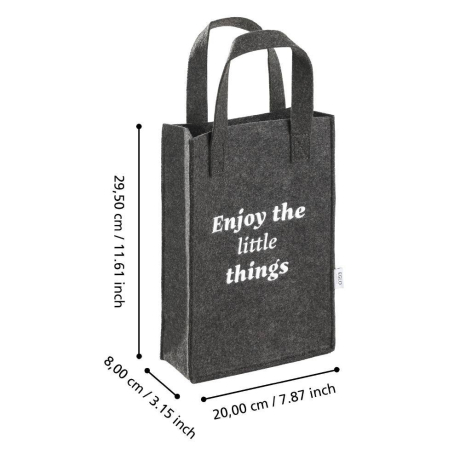 426551 Сумка женская TOMISATO, L200, B80, H295, 100 % полиэстер, серый, белый Eglo