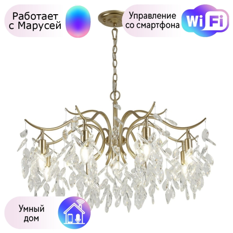 Подвесная люстра Favourite Brillo с поддержкой Маруся 3003-9P-М