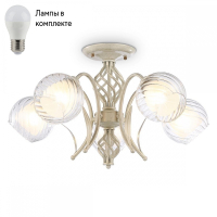 Потолочная люстра с лампочками Ambrella light TR3066+Lamps