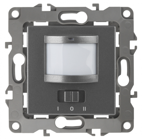 12-4103-12 Электроустановка Эра Датчик движения 2-проводной, 180-240В, 200Вт, IP20, Эра12, графит Б0031257