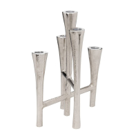 422246 Подсвечник JELLICOE, L235, B180, H290, алюминий, цвет никель Eglo