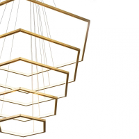 Подвесная светодиодная люстра Loft It Ring 10016/5