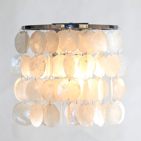 Накладной светильник Eurosvet Sandra 60084/2 хром/перламутр