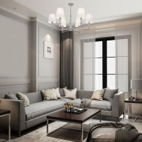 Люстра на штанге Eurosvet 60145/6 хром (a061955)