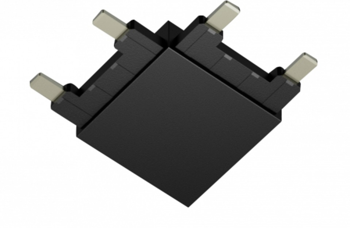 Соединитель угловой внешний для треков накладных SWG PRO SLIM CN-SLIM-BL-L