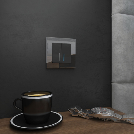 Рамка на 1 пост Werkel Favorit (черный) W0011108