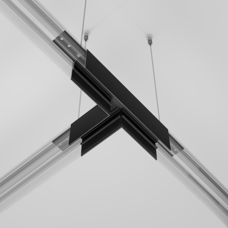 Соединитель T-образный для треков Maytoni Technical Accessories for Exility TRA034CT-41B