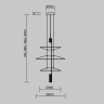Подвесной светильник Freya Mono FR6190PL-L7WB