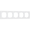 Рамка на 5 постов Werkel Snabb basic (белый) W0052001