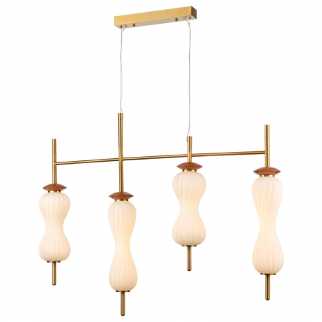 Cветильник подвесной, LED, 38W, 3000K Velante Современный стиль 285-503-04