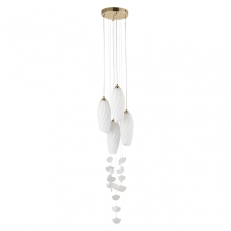 Светильник подвесной с Led лампочками в комплекте LUMION 6518/4+Lamps