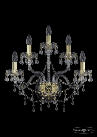 1410B/2+2+1/195/XL/G/V0300 Бра Bohemia Ivele Crystal