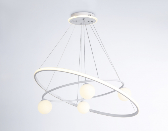 Люстра с пультом и с лампочкой Ambrella light FL66326+Lamps