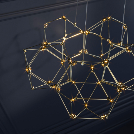 Подвесная люстра Eurosvet Uma 90169/5 медь