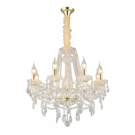 Люстра подвесная со светодиодными лампочками E14, комплект от Lustrof. №300028-657199