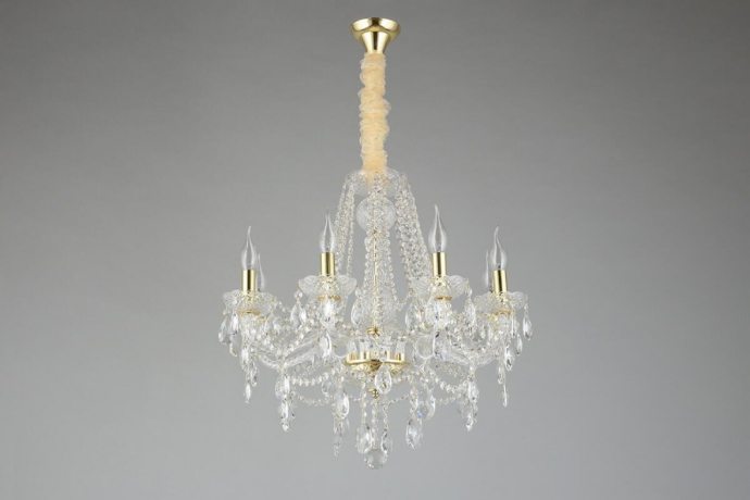 Люстра подвесная со светодиодными лампочками E14, комплект от Lustrof. №300028-657199