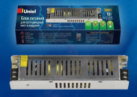 Трансформатор для светодиодной ленты 12V, 100W, IP20 Uniel UET-VAS-100A20 - (UL-00004329)